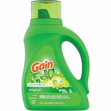 GAIN + Aroma Boost 46 Oz. 32 Load Original Scent HE Liquid Laundry Detergent 3700055861